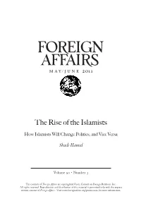 The Rise of the Islamists