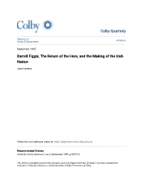 Darrell Figgis, the Return of the Hero, and the Making of the Irish Nation