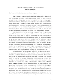 MW ROME SPEECH 130909A