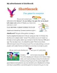 Shuttlecock: Shuttlecock Fun Game for Everyone