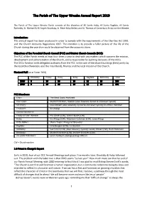 The Parish of the Upper Wreake Annual Report 2009