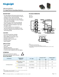 WP934SA/IYGD5V T-1 (3Mm) Tri-Level Circuit Board Indicator