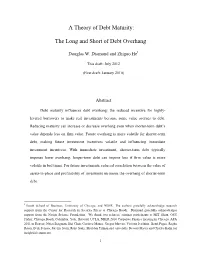 A Theory of Debt Maturity