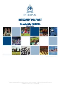 Bi-Weekly Bulletin 5-18 January 2021
