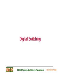 Digital Switching Digital Switching