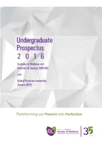 Prospectus Undergraduate