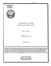 The Measurement of Conjectural Variations in an Oligopoly Industry