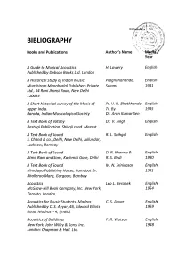 Bibliography