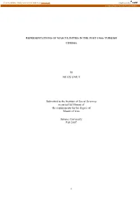 I REPRESENTATIONS of MASCULINITIES in the POST