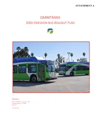 Omnitrans Zero-Emission Bus Rollout Plan