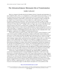 The Africanized Queen: Metonymic Site of Transformation