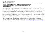 Examining Authority's (Exa) Written Questions (Exq1)