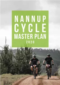 Nannup Cycle Master Plan 2020