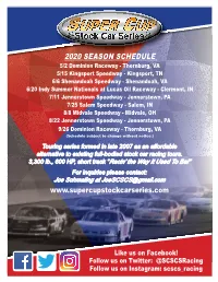 SCSCS PROGRAM 2020 Website.Indd