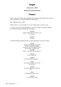 Buffy's Relationship.)