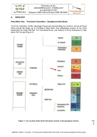 C. GEOLOGY Field Note C6a. the Enon Formation