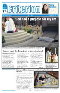 Deacon Jerry Byrd Ordained to the Priesthood