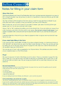 Downloadable Claim Form