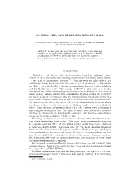 MAPPING SETS and HYPERSETS INTO NUMBERS Introduction