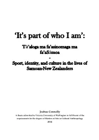 'It's Part of Who I Am'