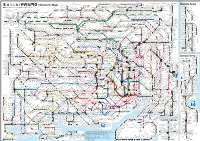 Major Railway and Subway Route Map : Metropolitan Area