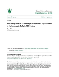 The Fading Gleam of a Golden Age: Britain's Battle Against Piracy in the Americas in the Early 18Th Century