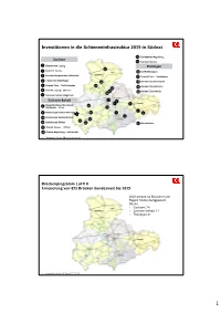 Investitionen in Die Schieneninfrastruktur 2019 in Südost