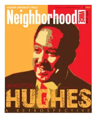 LANGSTON H{ Februaryes 1, 1902 – May 22, 1967 } a R E T R Os P E C T I V E Want a Proven Path to a Good Career? Try Newbridge