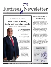 Retirees' Newsletter