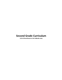 Second Grade Curriculum Little Schoolhouse in the Suburbs.Com