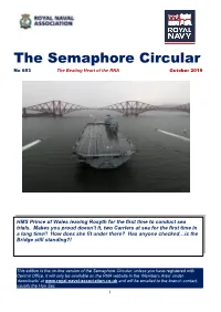 The Semaphore Circular No 693 the Beating Heart of the RNA October 2019