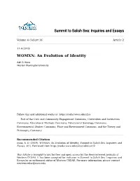 WOMXN: an Evolution of Identity