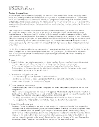 Design One Project Three Introduced March 21. Due April 11. Typeface