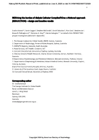 Reducing the Burden of Dialysis Catheter Complications: a National Approach (REDUCCTION) – Design and Baseline Results