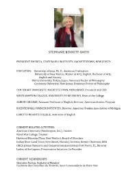 Stephanie Bennett-Smith