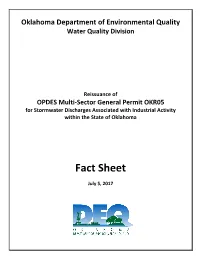 2017 OKR05 Fact Sheet