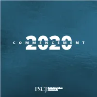 2020 Commencement Program (Download PDF)