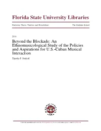 An Ethnomusicological Study of the Policies and Aspirations for US
