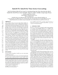 Autoai for Time Series Forecasting
