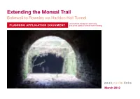 Extending the Monsal Trail Bakewell to Rowsley Via Haddon Hall Tunnel