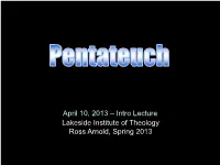 Lecture Notes In