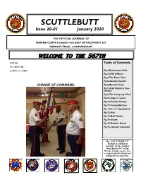 SCUTTLEBUTT Issue 20-01 January 2020