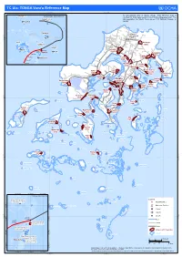 TC Ula: TONGA Vava'u Reference Map