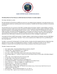 The National Board of Trial Advocacy to Offer New Board Certification in Complex Litigation