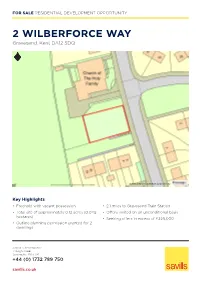 2 WILBERFORCE WAY Gravesend, Kent DA12 5DQ