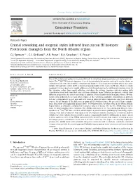 Crustal Reworking and Orogenic Styles Inferred from Zircon Hf Isotopes: Proterozoic Examples from the North Atlantic Region