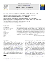 Tripartite Interactions Between Tsetse Flies, Sodalis Glossinidius And