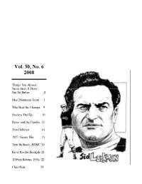 Vol. 30, No. 6 2008
