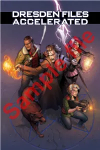Dresden Files Accelerated