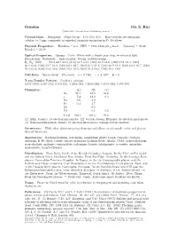 Osmium (Os, Ir, Ru) C 2001-2005 Mineral Data Publishing, Version 1